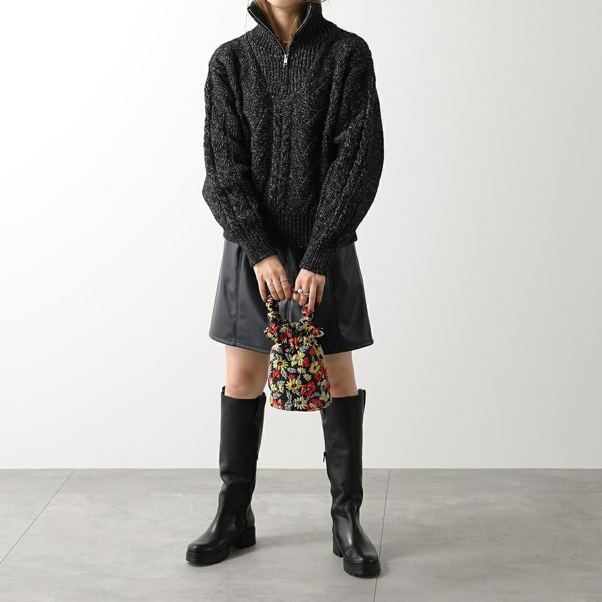 楽天市場】GANNI ガニー巾着バッグ A4465 5855 レディース