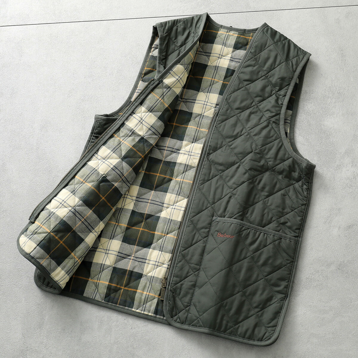 楽天市場】Barbour バブアー ベスト QUILTED WAISTCOAT/ZIP IN LINER