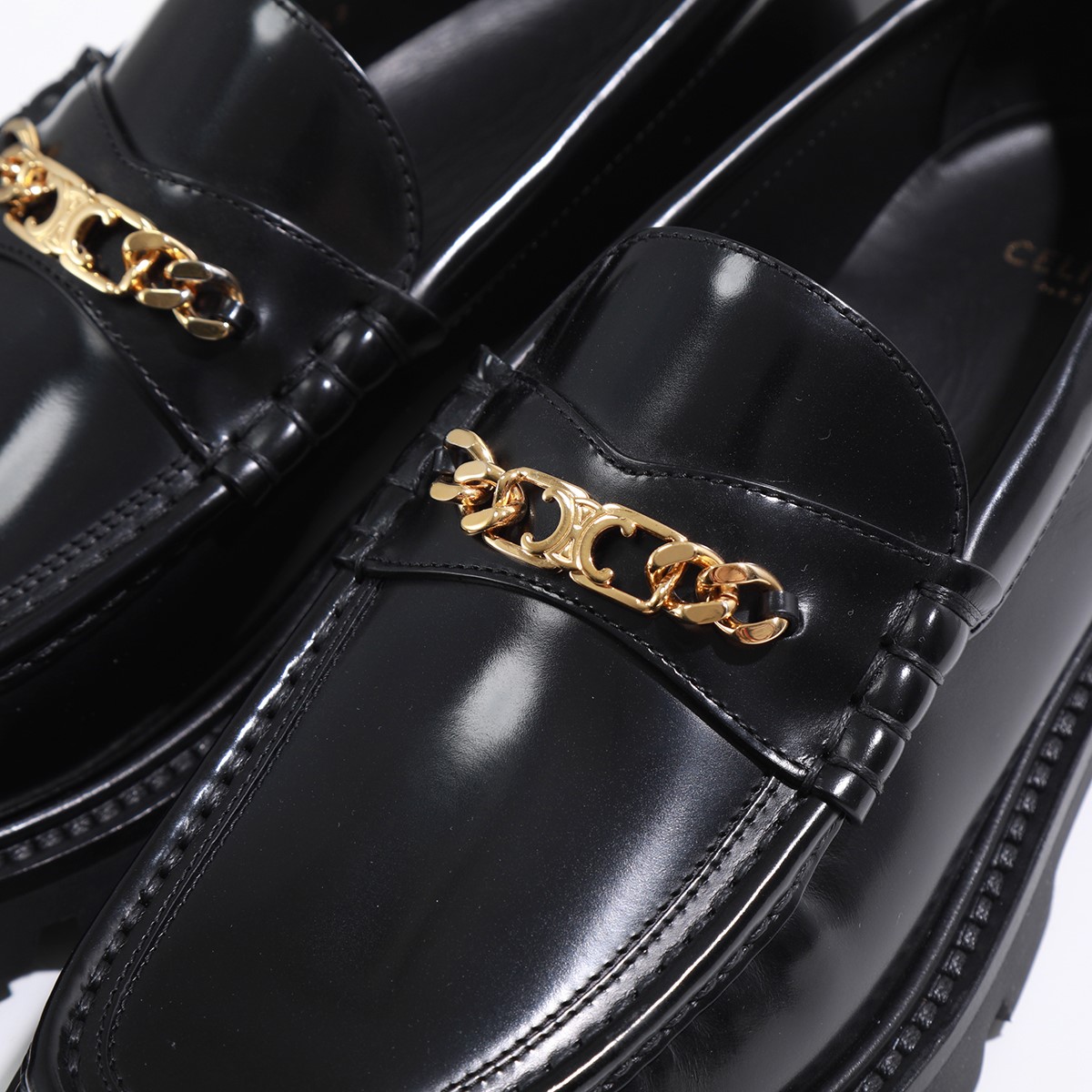 楽天市場】CELINE セリーヌ ローファー MARGARET マーガレット