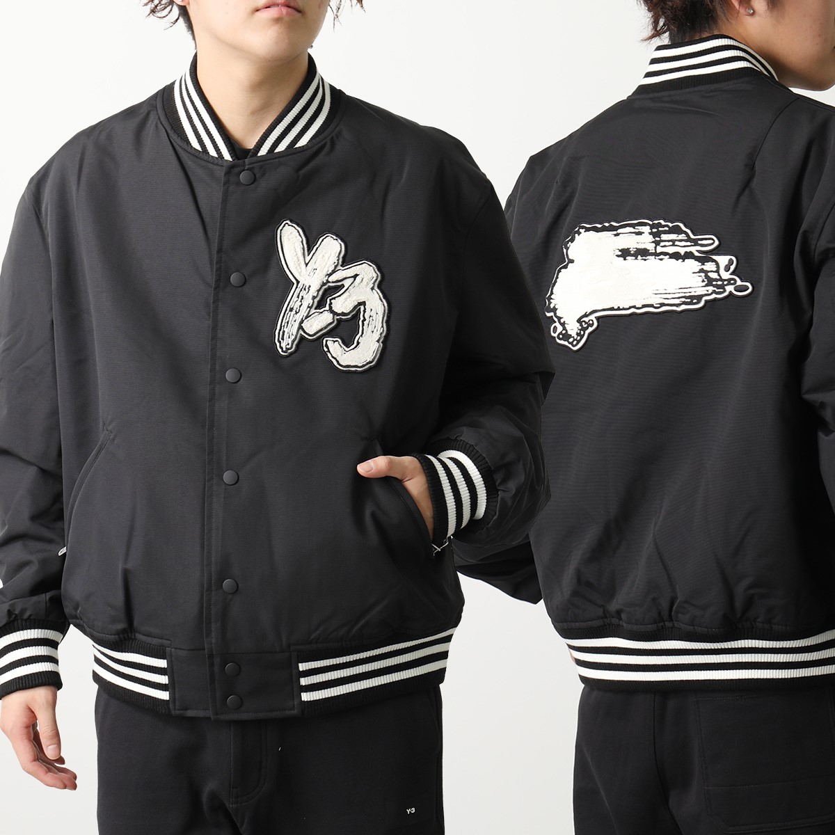 楽天市場】Y-3 ワイスリー ブルゾン VARSITY JACKET H44804 メンズ