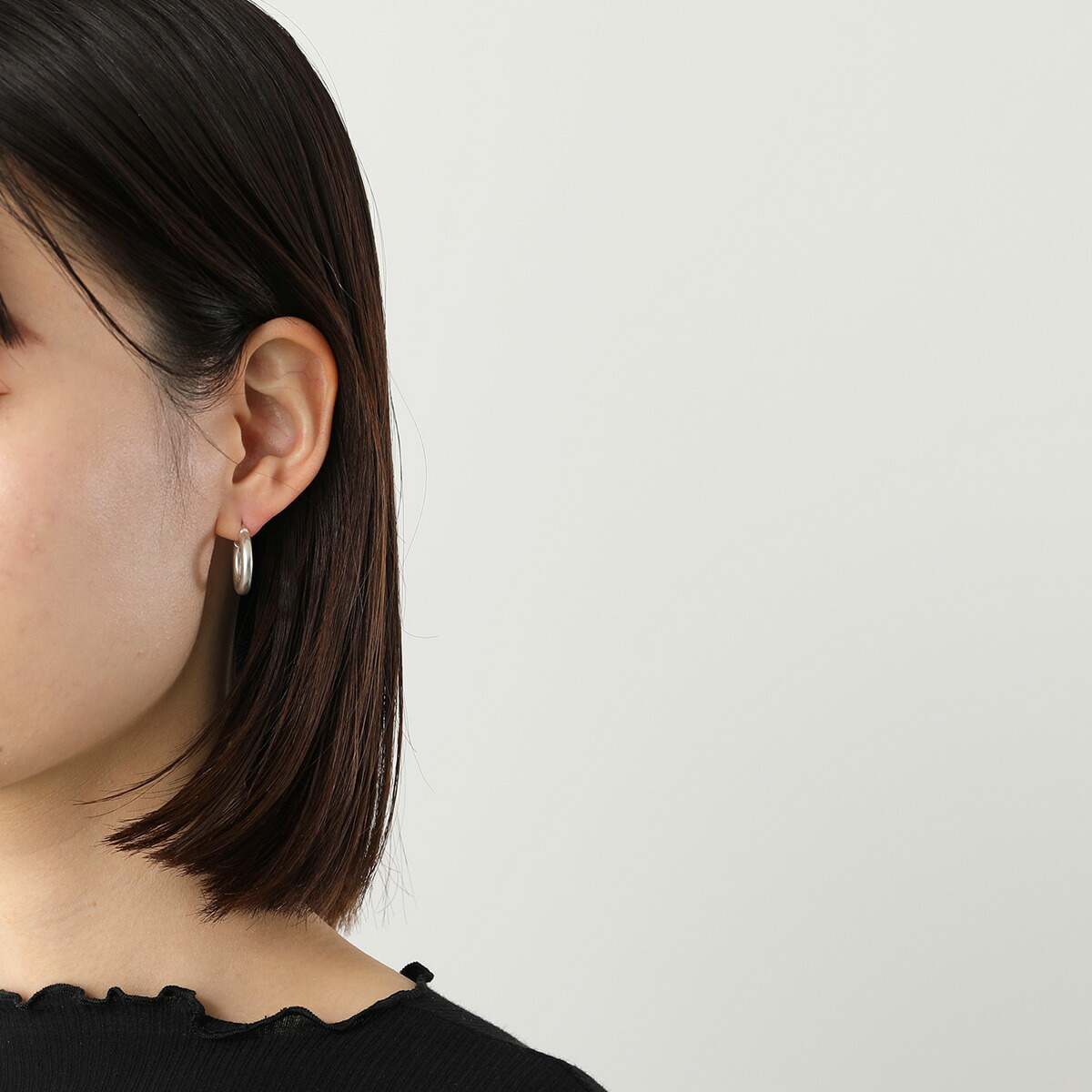 楽天市場】JIL SANDER ジルサンダー フープピアス OUR NEW Orecchini