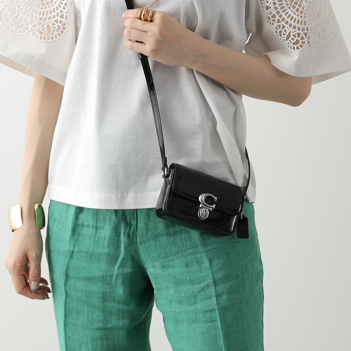 楽天市場】COACH コーチ ショルダーバッグ Studio 12 CE762 レディース