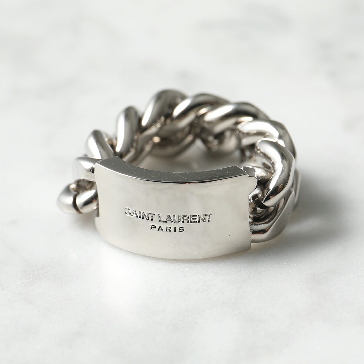 楽天市場】SAINT LAURENT サンローラン リング 701306 Y1500 メンズ