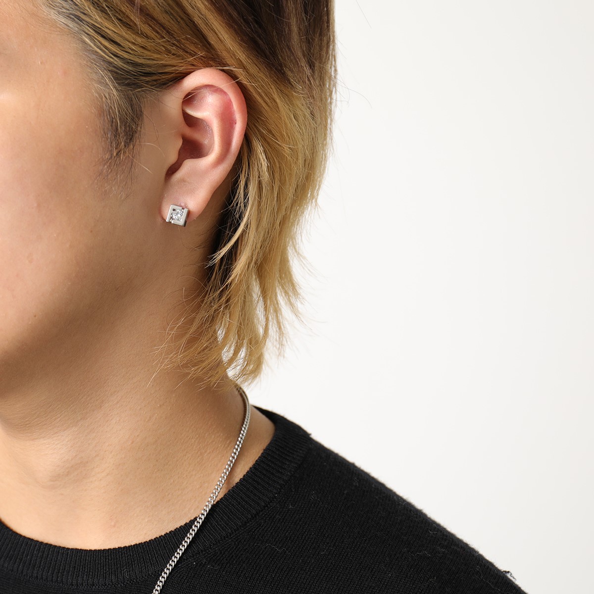 楽天市場】FENDI フェンディ ピアス 7AJ606 A44G メンズ 片耳販売 FF