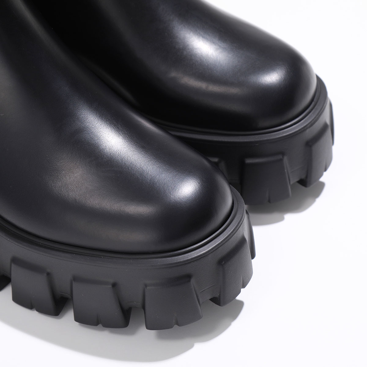 楽天市場】PRADA プラダ サイドゴアブーツ モノリス 1T256N B4L