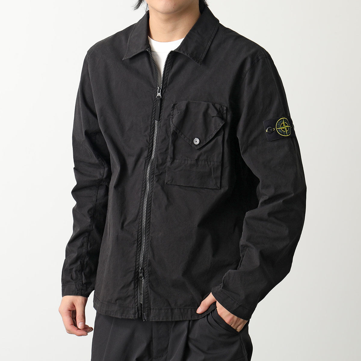 楽天市場】STONE ISLAND ストーンアイランド シャツジャケット