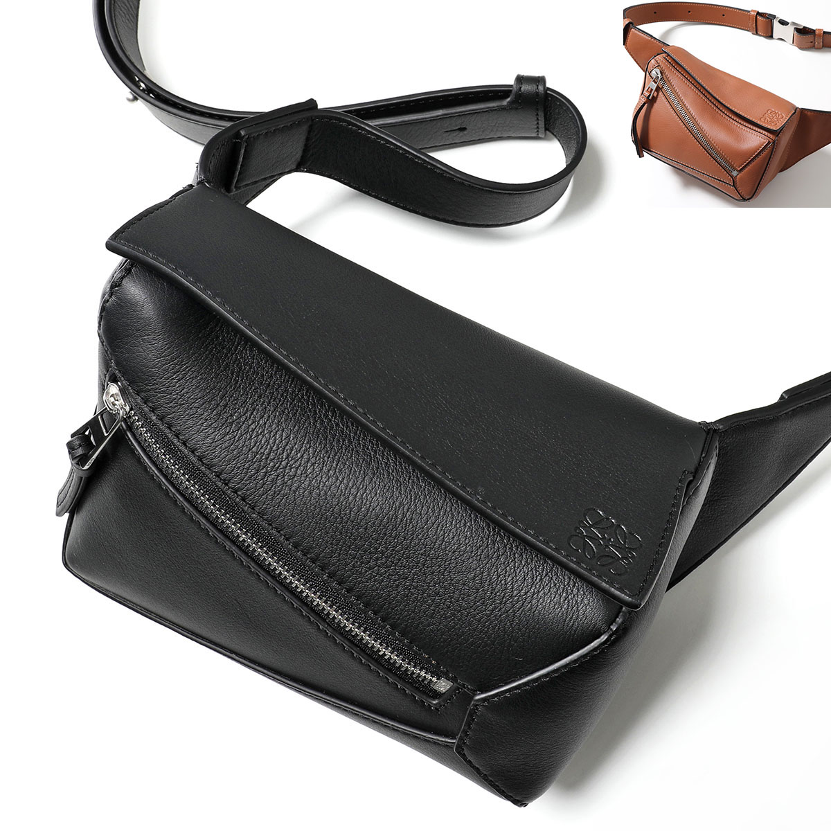 楽天市場】LOEWE ロエベ ボディバッグ PUZZLE MINI パズル ミニ