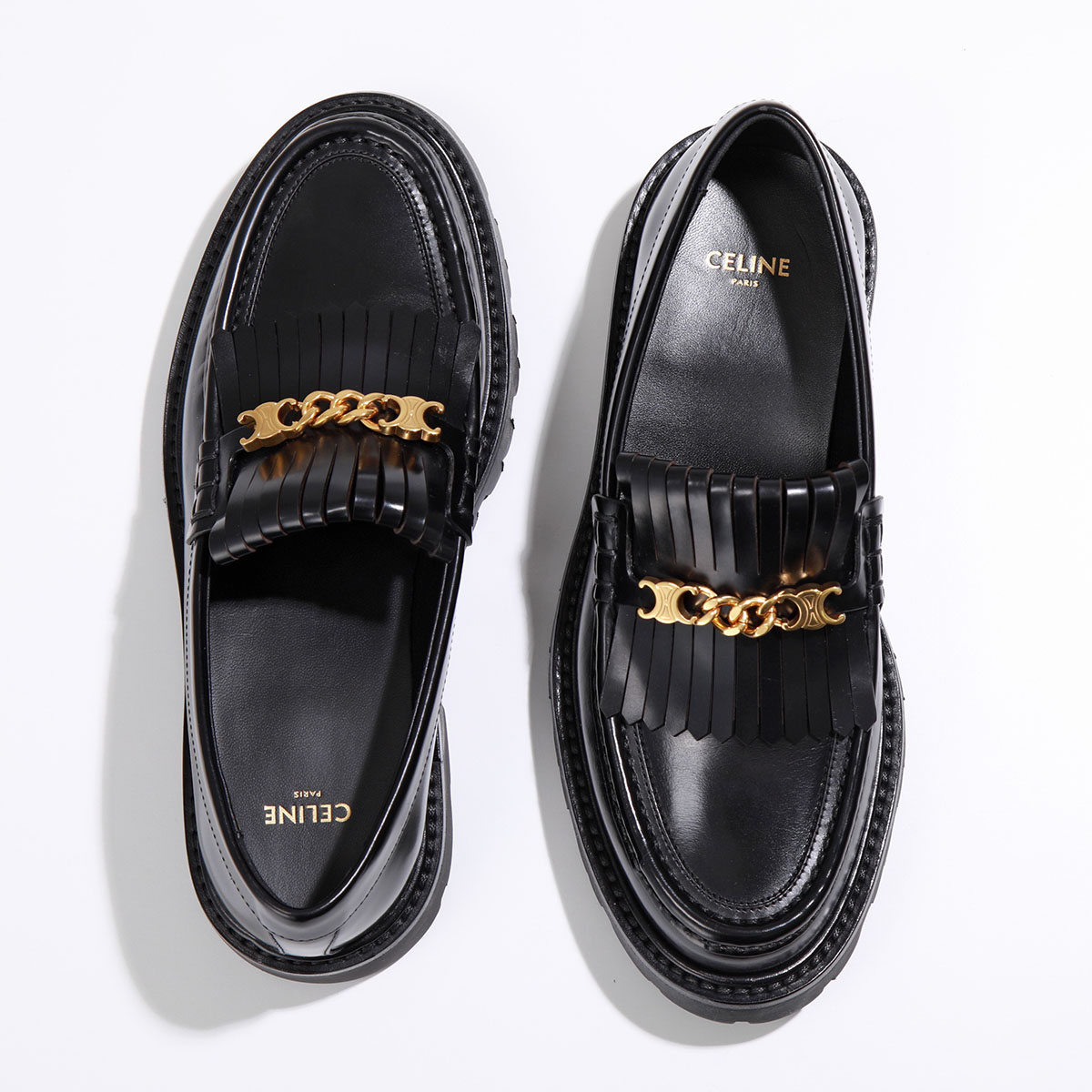 楽天市場】CELINE セリーヌ ローファー MARGARET マーガレット