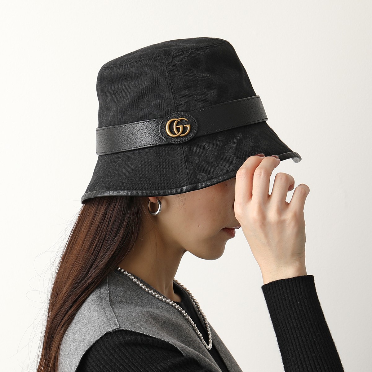 グッチバゲットハット