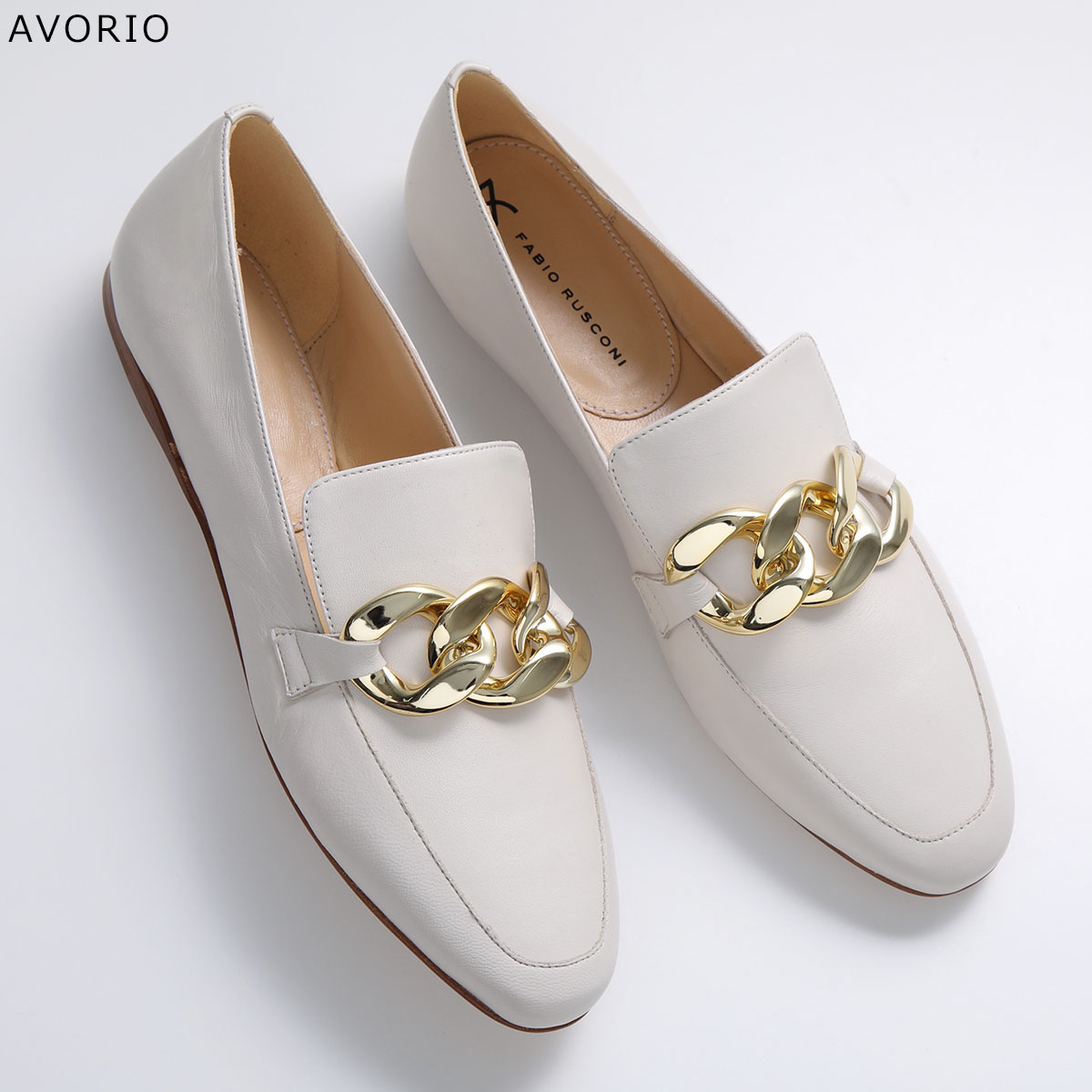 楽天市場】FABIO RUSCONI ファビオルスコーニ ローファー 5880 NATUR