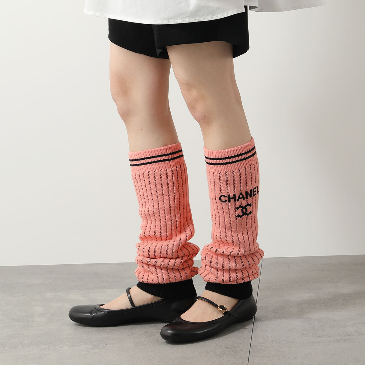 楽天市場】CHANEL シャネル レッグウォーマー AA9804 B15518