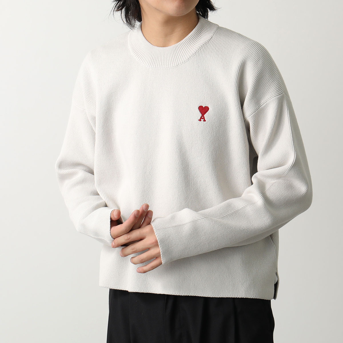 楽天市場】ami paris アミパリス ニット UKS046.KN0042 メンズ