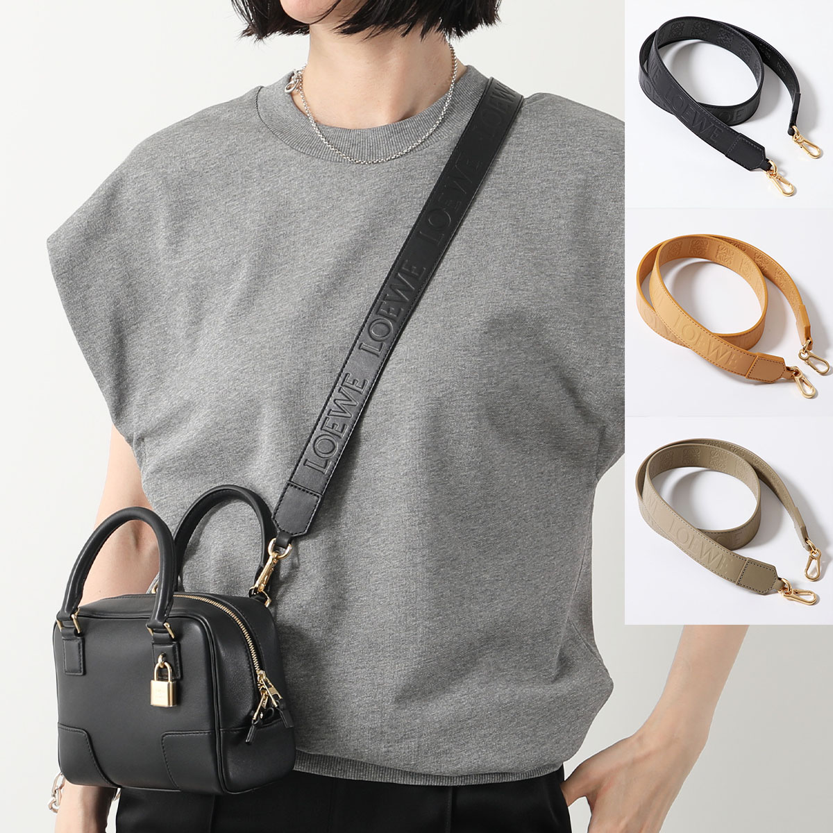 楽天市場】LOEWE ロエベ ショルダーベルト C704W77X02 レディース ロゴ