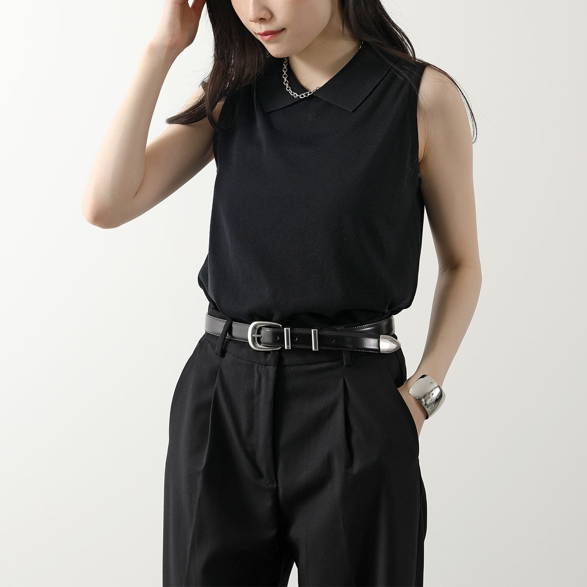 楽天市場】CELINE セリーヌ ベルト Medium 25mm 45BAG3A01.38SI