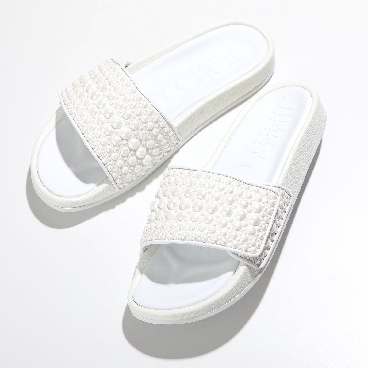 楽天市場】Jimmy Choo ジミーチュウ スライド サンダル FITZ/F ZWY