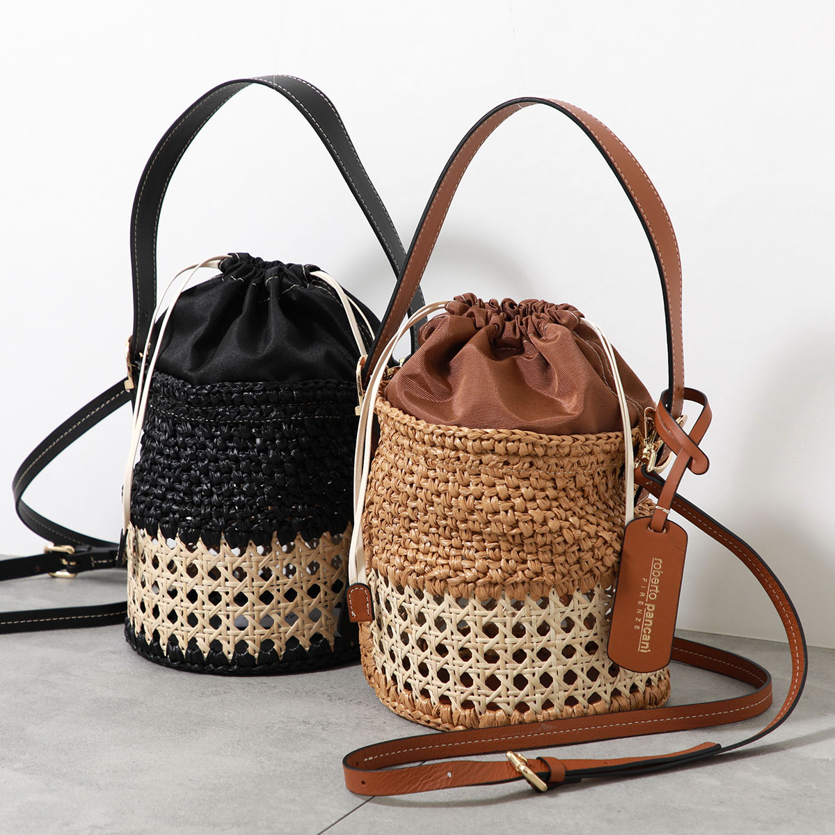 楽天市場】ROBERTO PANCANI ロベルトパンカーニ かごバッグ 5029