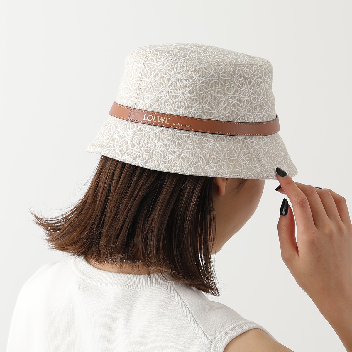 楽天市場】LOEWE ロエベ バケットハット K820HB1X41 レディース