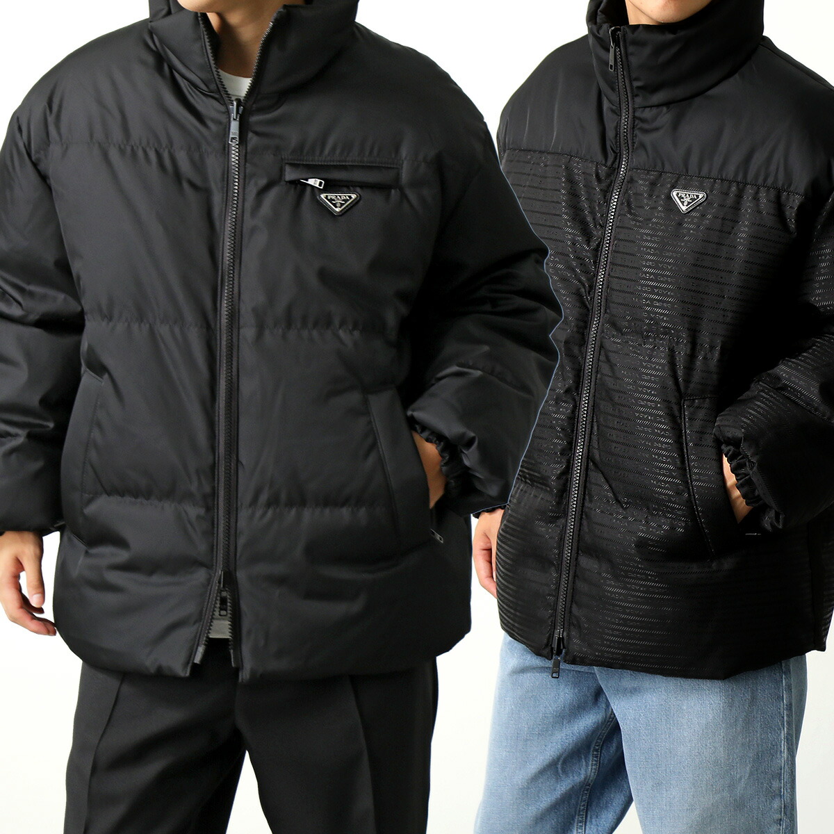 楽天市場】PRADA プラダ ダウンジャケット SGC045 1WQ8 メンズ Re