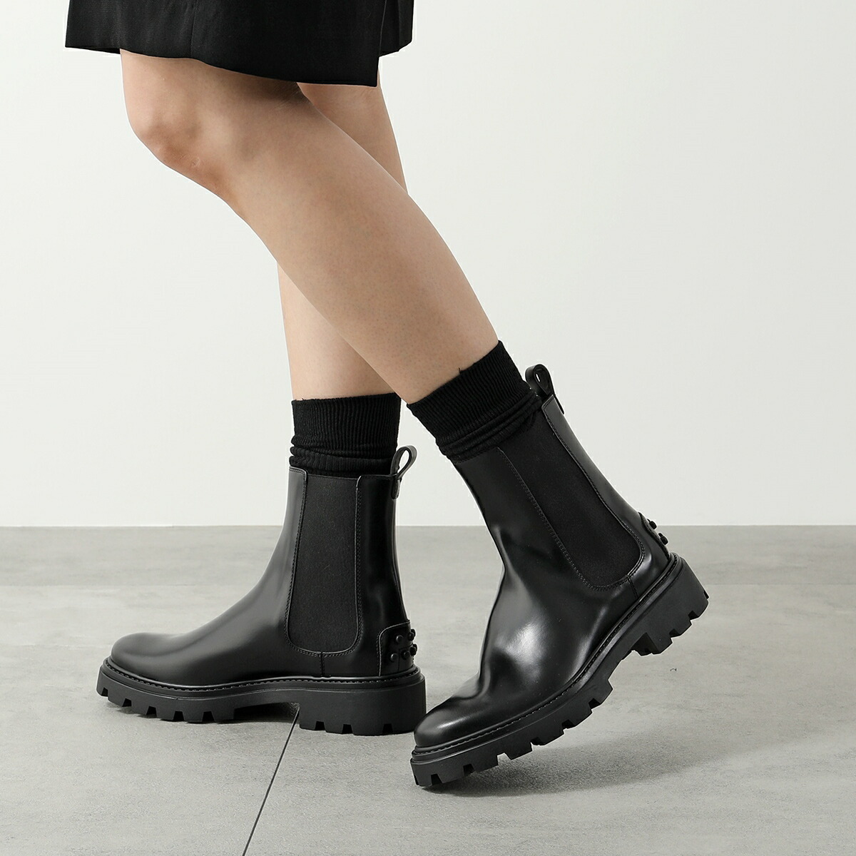 楽天市場】TODS トッズ ショートブーツ XXW08J0GF90AKT レディース