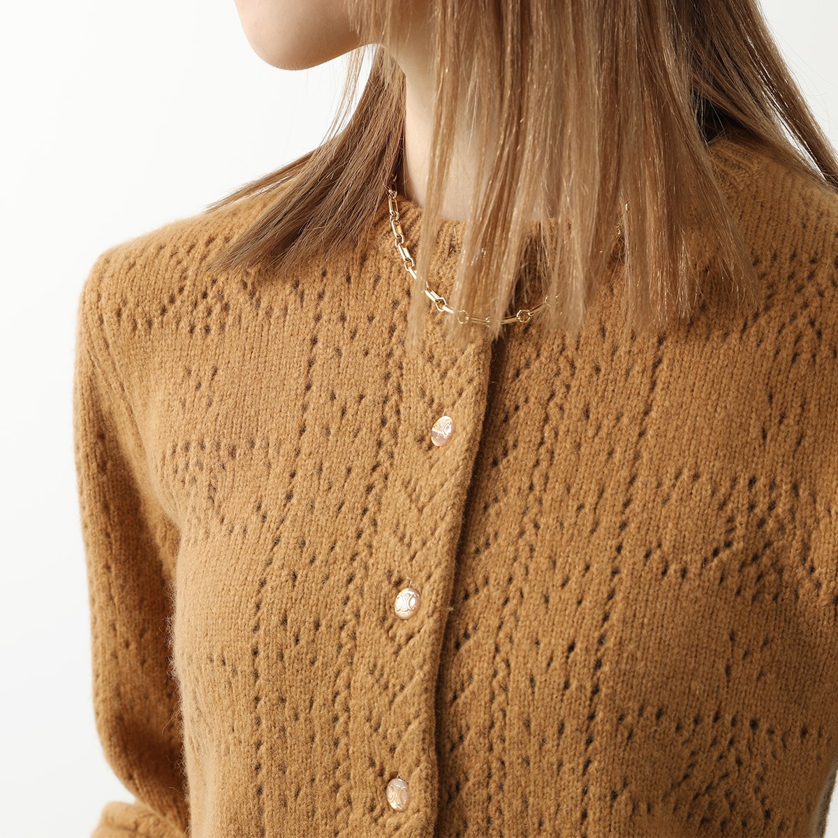 楽天市場】CELINE セリーヌ カーディガン 2AD0R533M.04FG レディース