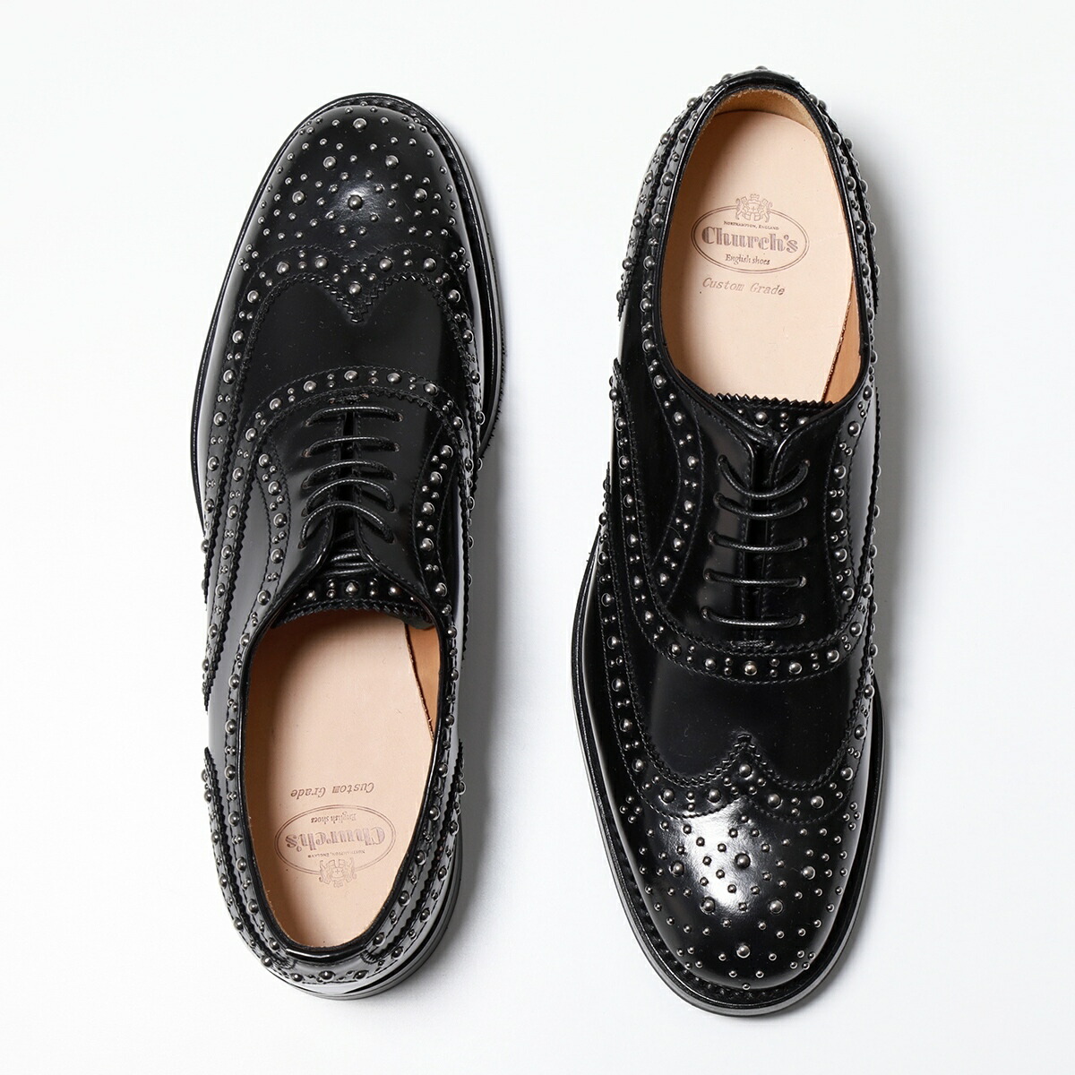 楽天市場】Churchs チャーチ レザーシューズ BURWOOD MET バーウッド