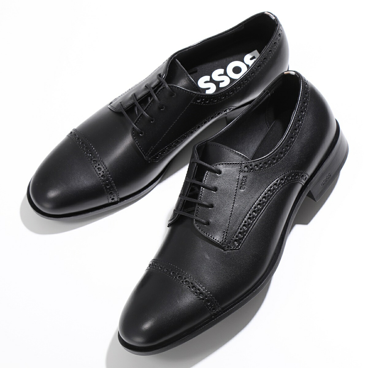 楽天市場】HUGO BOSS ヒューゴボス ダービーシューズ BLACK 50498466