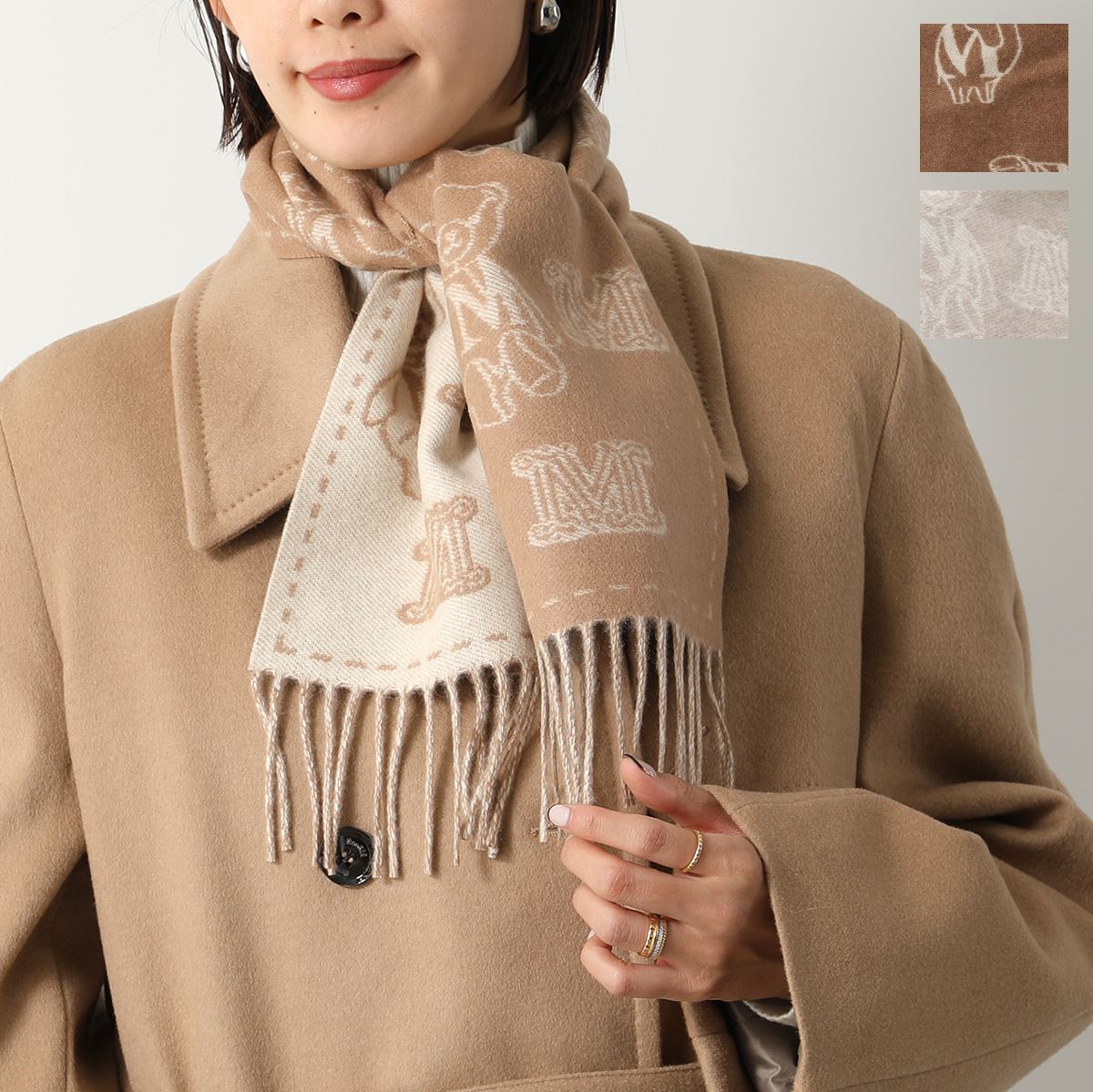 楽天市場】MAX MARA マックスマーラ マフラー WSANIMA レディース