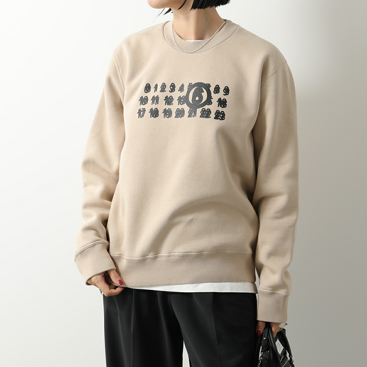 楽天市場】MM6 エムエムシックス メゾンマルジェラ スウェットシャツ