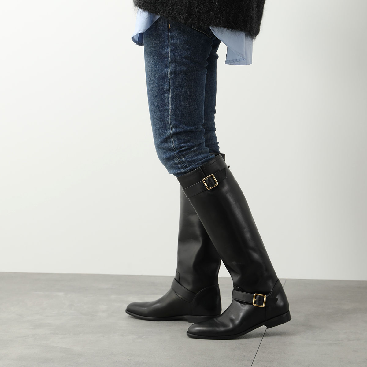 楽天市場】FABIO RUSCONI ファビオルスコーニ ロングブーツ F 6530