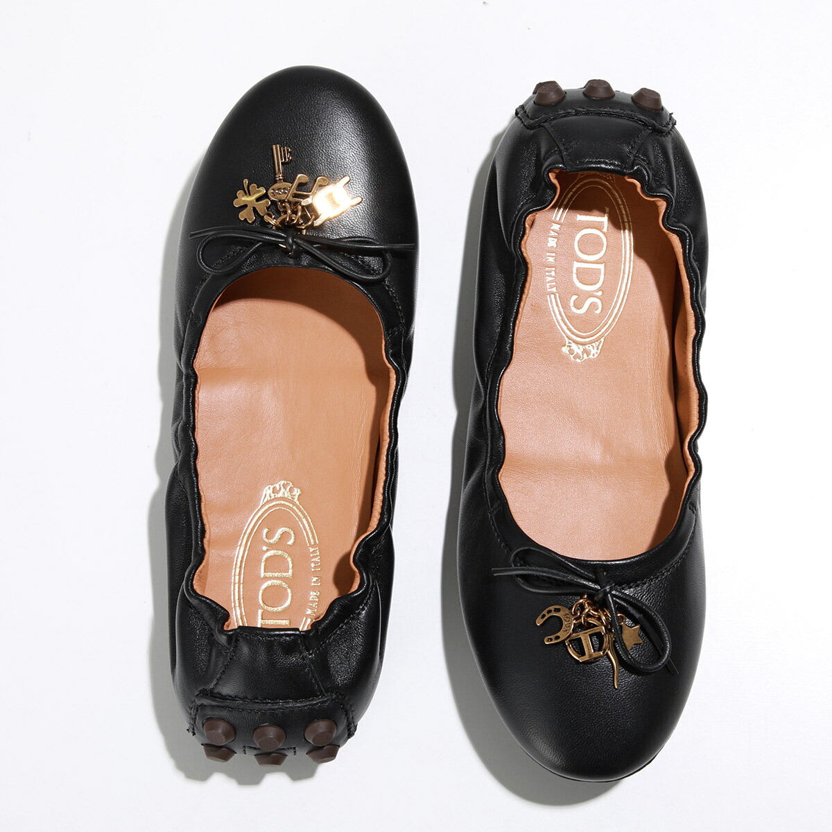 楽天市場】TODS トッズ バレエシューズ GOMMINI ゴンミーニ