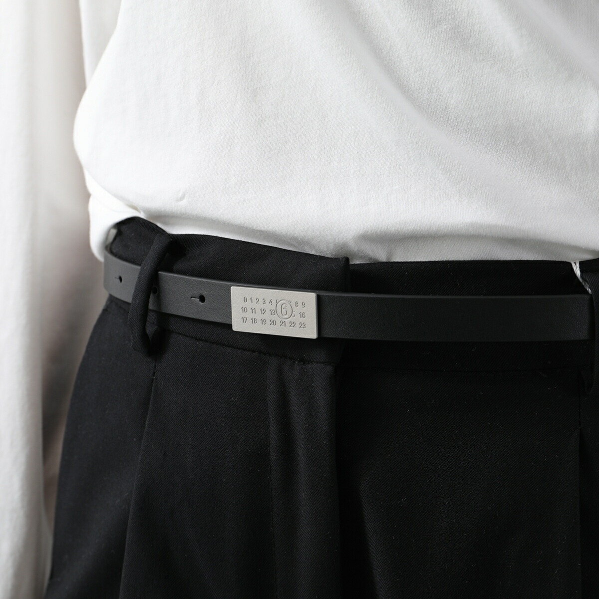 楽天市場】MM6 エムエムシックス メゾンマルジェラ ナローベルト