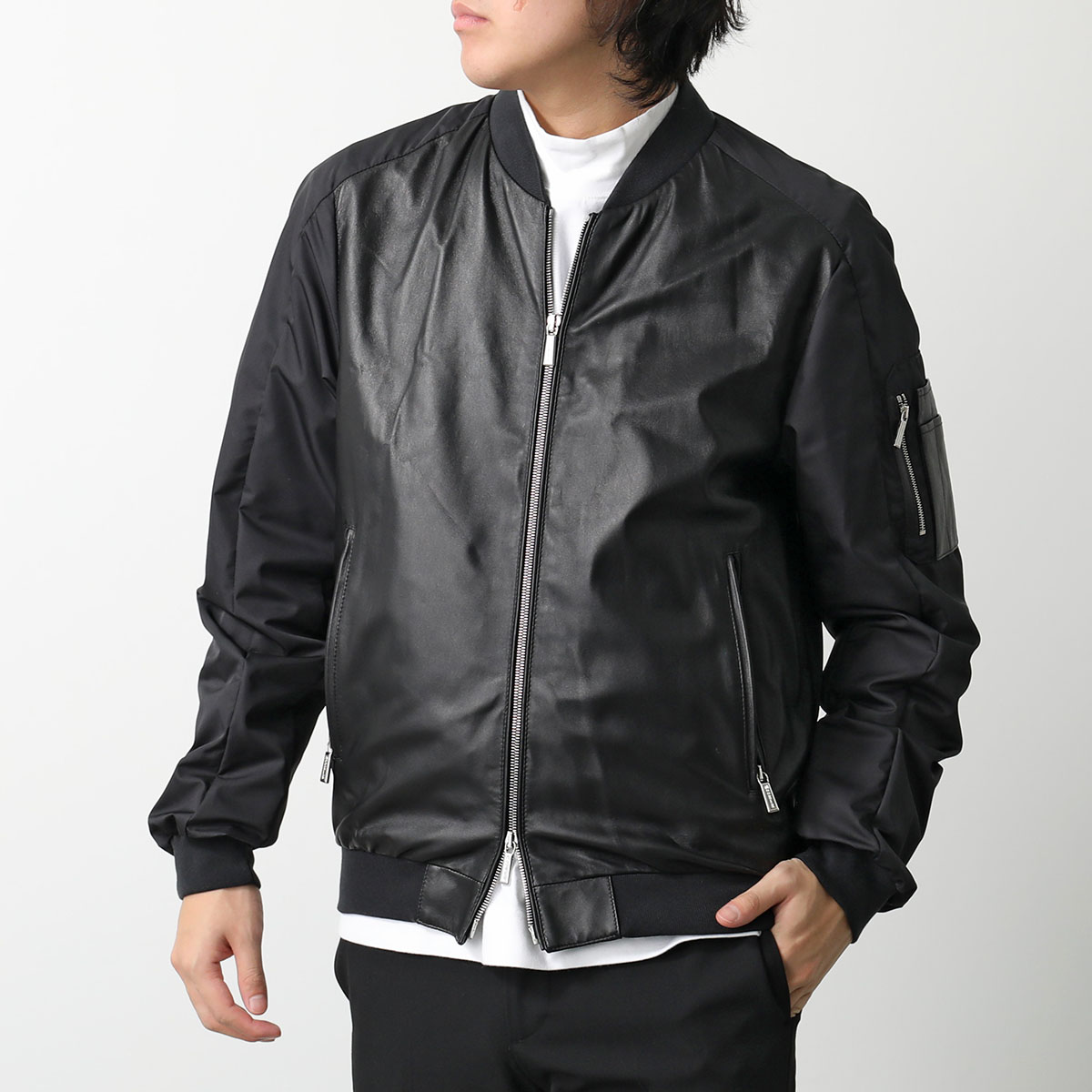 楽天市場】MOORER ムーレー ボンバージャケット EDISON PEK エジソン