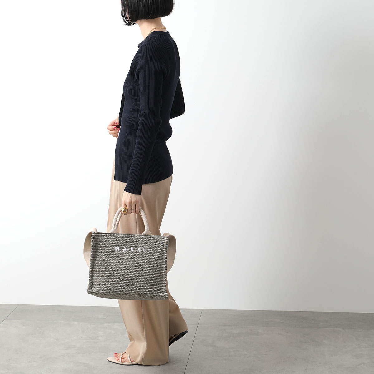 楽天市場】【最大2万円OFFクーポン対象・3/1限定】MARNI マルニ かご