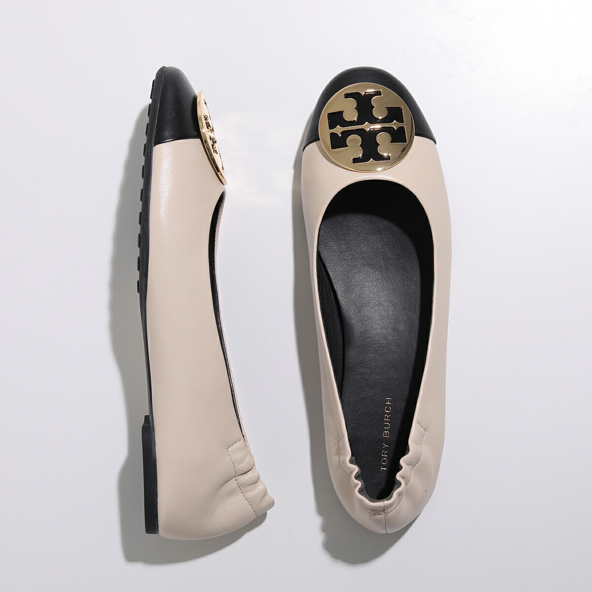 楽天市場】TORY BURCH トリーバーチ パンプス CLAIRE CAP TOE BALLET
