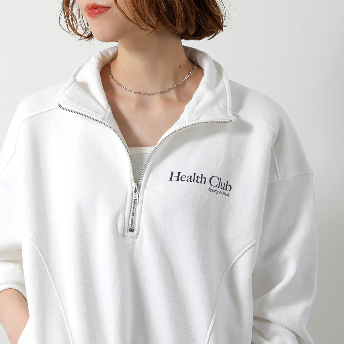 楽天市場】SPORTY＆RICH スポーティアンドリッチ トレーナー QZ871