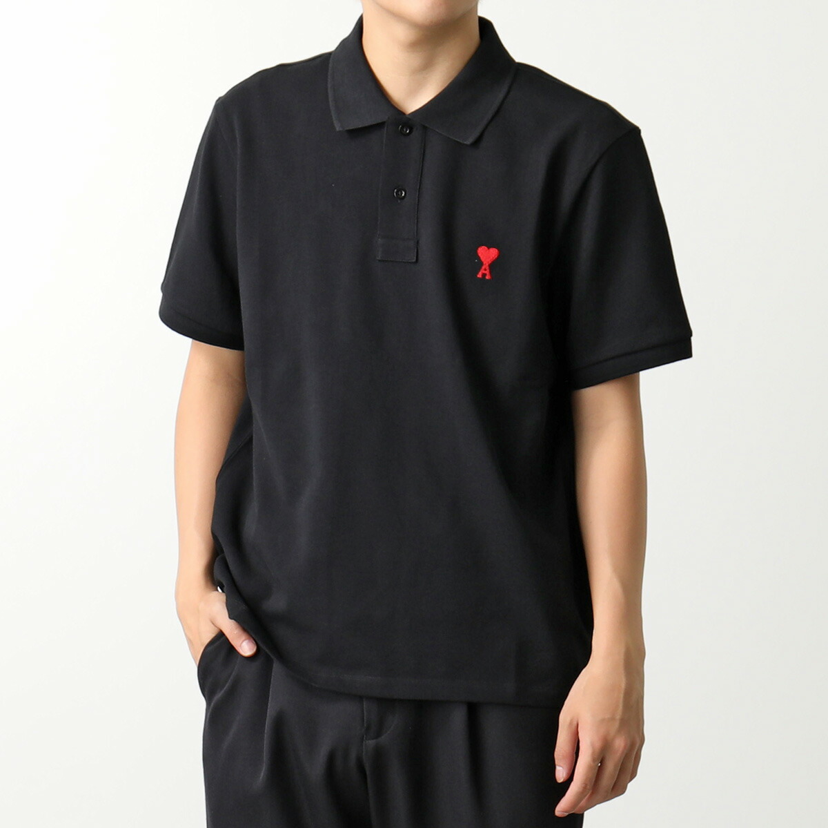 楽天市場】ami paris アミパリス ポロシャツ AMI DE COEUR BFUPL001