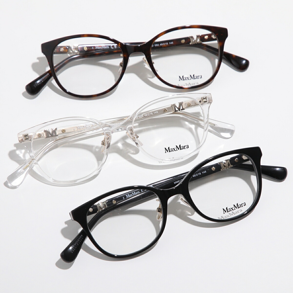 楽天市場】MAX MARA マックスマーラ メガネ MM5126-D レディース