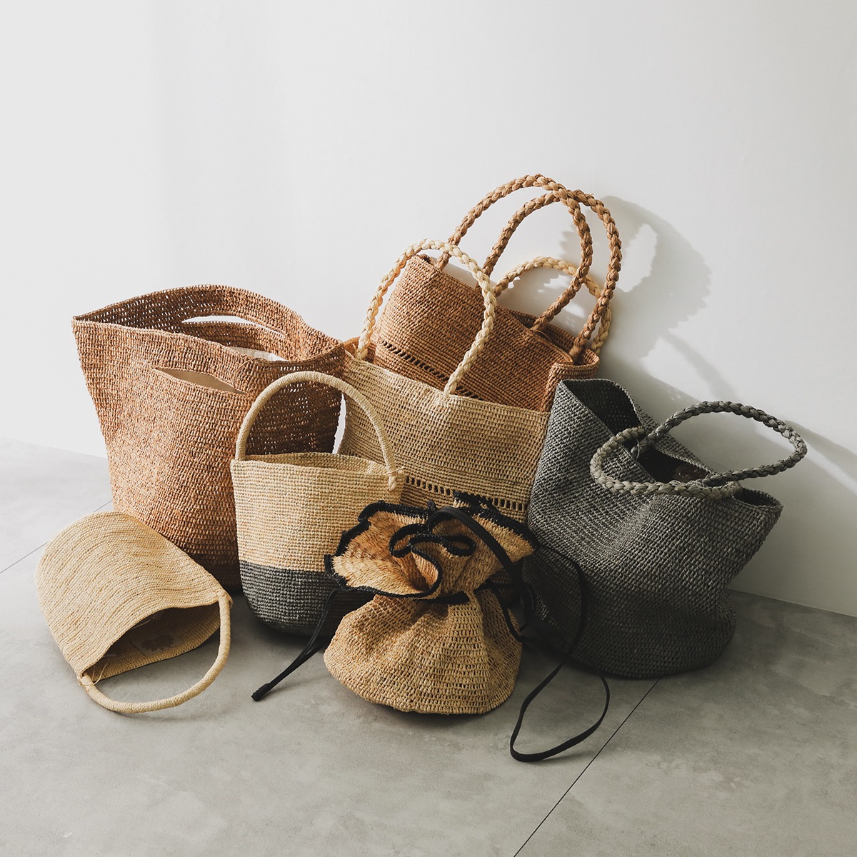 楽天市場】MADE IN MADA メイドインマダ かごバッグ ALICE M LACE BAG