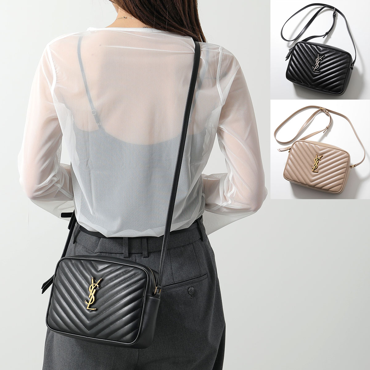 楽天市場】SAINT LAURENT サンローラン ショルダーバッグ LOU ルー