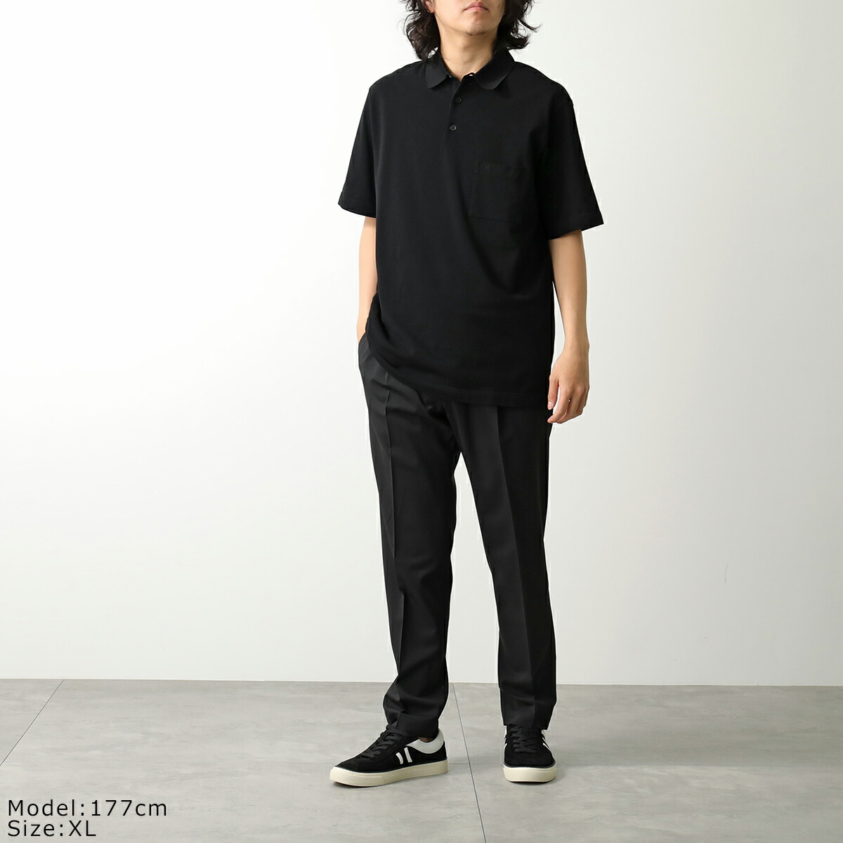 楽天市場】HERMES エルメス ポロシャツ Broderie H 「H」刺繍