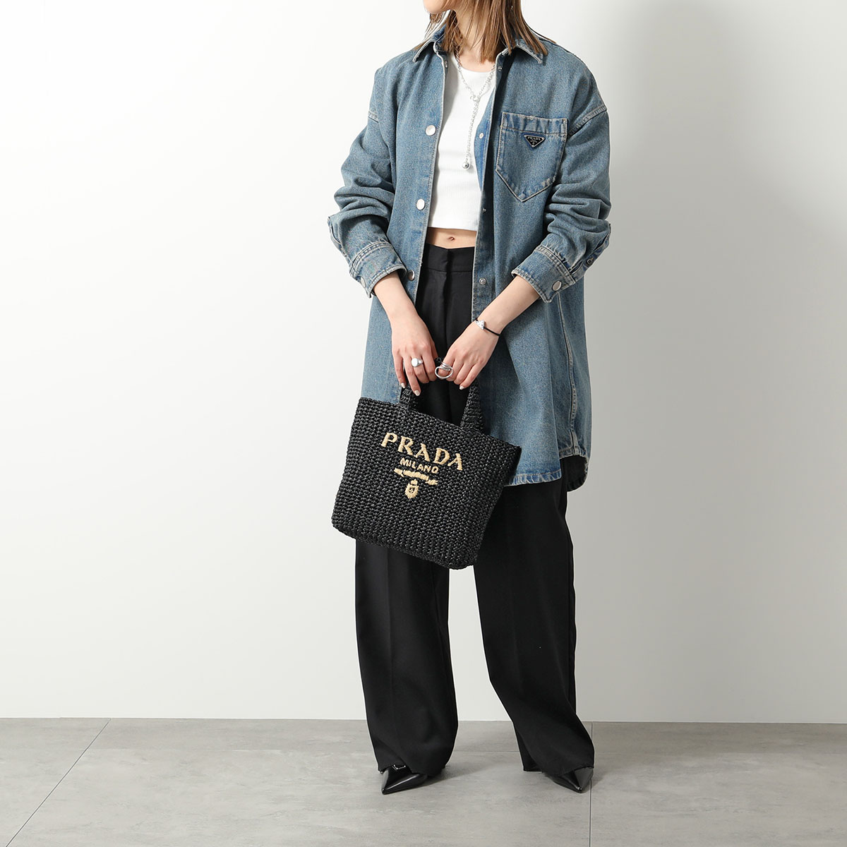 楽天市場】【最大2万円OFFクーポン対象・3/1限定】PRADA プラダ かご