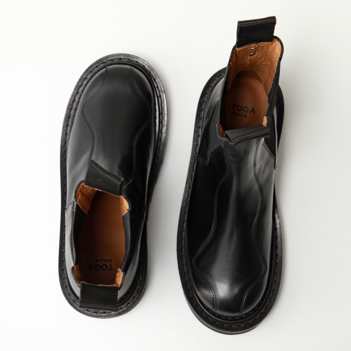 楽天市場】TOGA PULLA トーガ プルラ サイドゴアブーツ SHARK SOLE