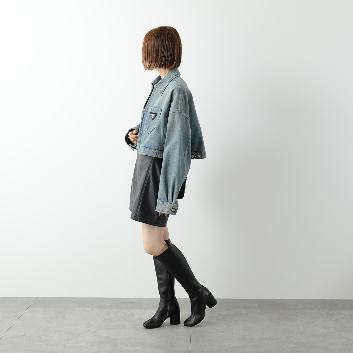 楽天市場】MM6 エムエムシックス メゾンマルジェラ ロングブーツ