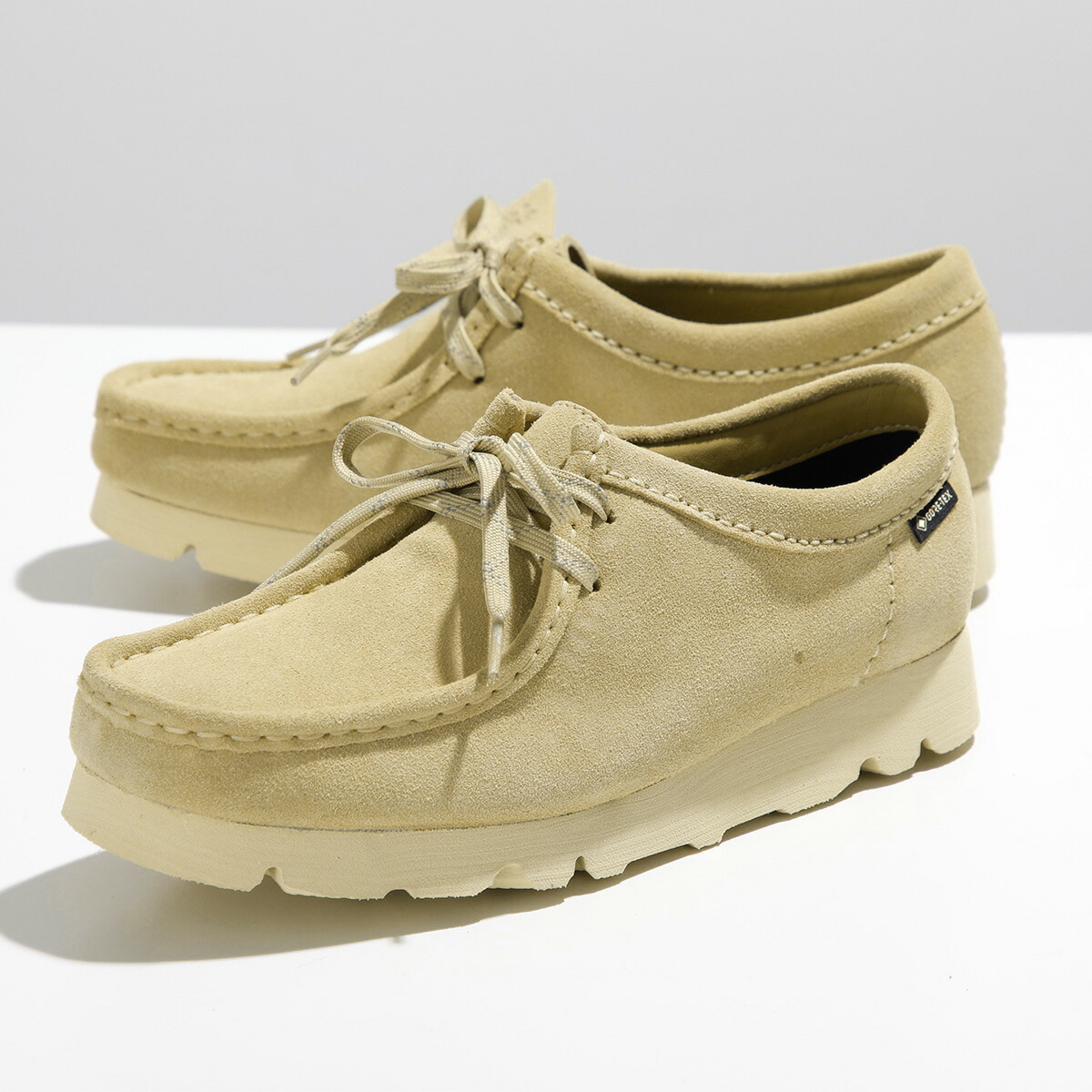 楽天市場】Clarks クラークス モカシン 26169025 Wallabee GTX