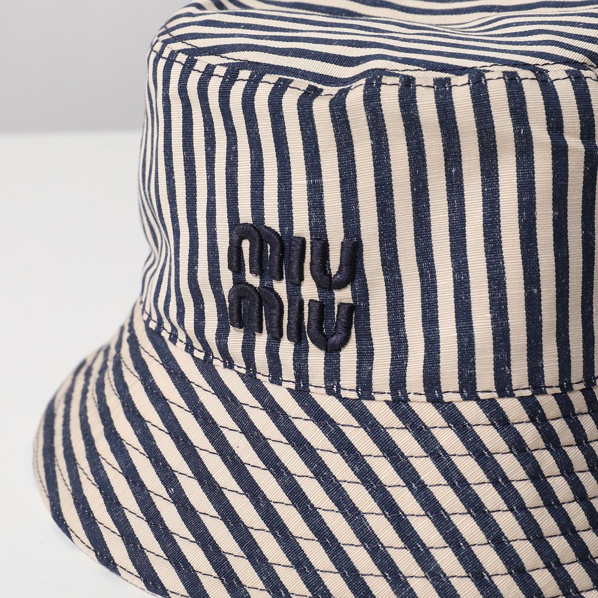 楽天市場】MIUMIU ミュウミュウ バケットハット 5RM030 2CQQ