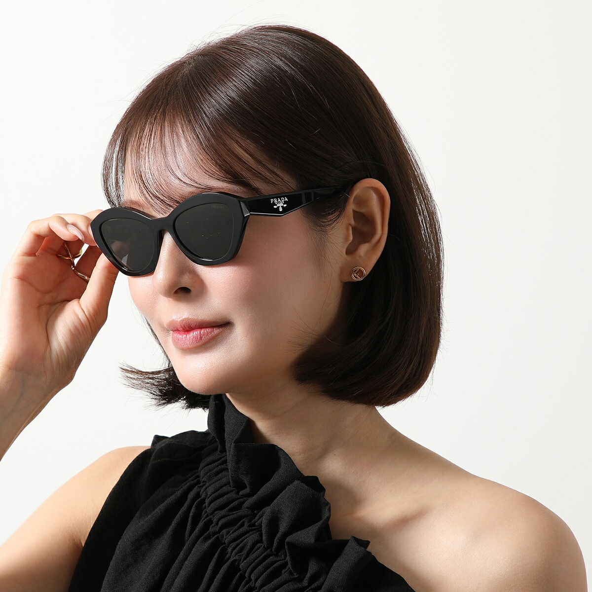 楽天市場】PRADA プラダ サングラス SPR A02 レディース キャットアイ