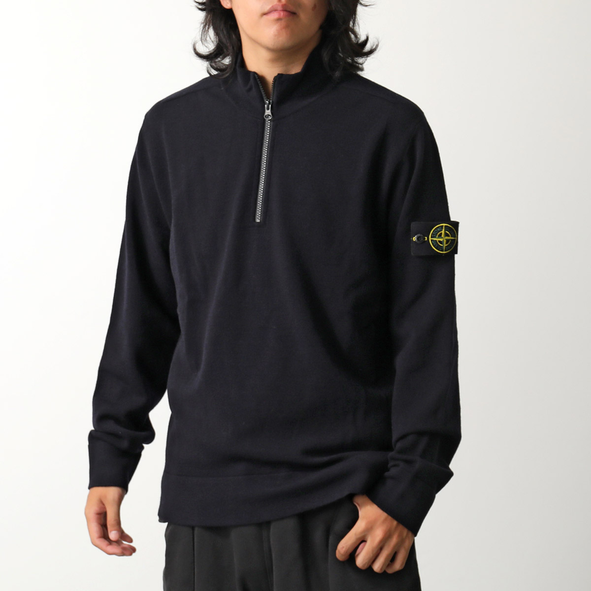 楽天市場】STONE ISLAND ストーンアイランド ニット STRETCH RWS WOOL