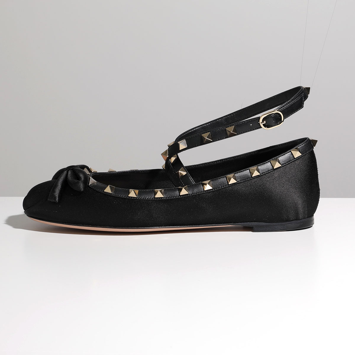 Valentino グレーピンク フラットシューズ38 【公式通販】