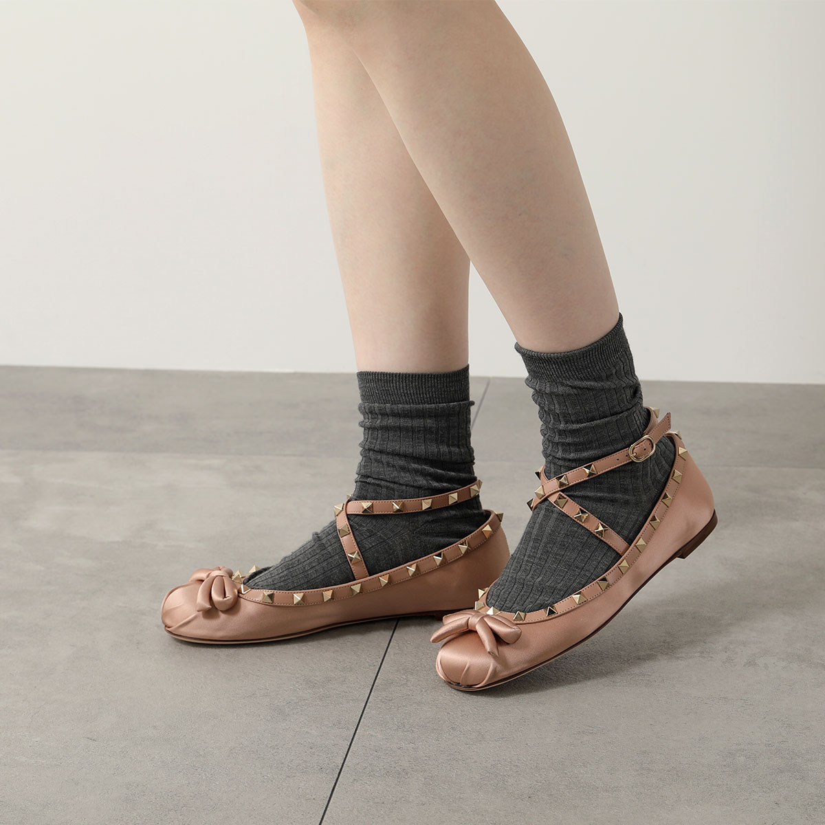 楽天市場】VALENTINO ヴァレンティノ バレエシューズ 4W2S0HB6 SWH