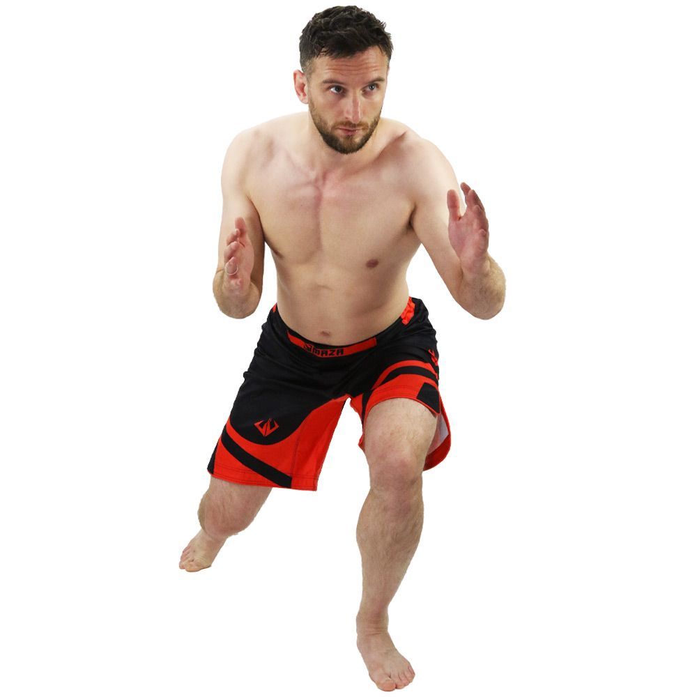 楽天市場】MAZA［マザ］ トライデント プロファイトショーツ（黒/赤